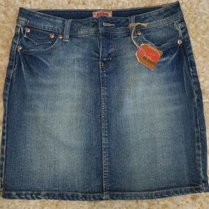 Jean Pencil Skirt